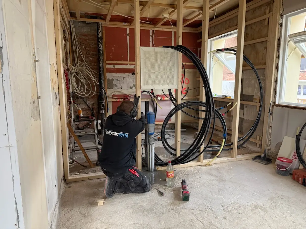 Renovering av bad og våtrom